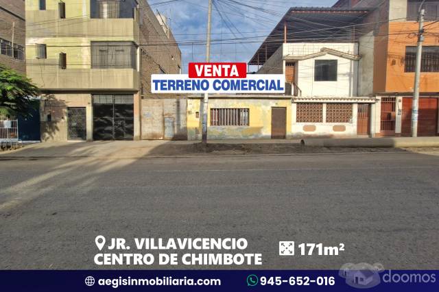 Terreno Comercial Jr Villavicencio – Centro de Chimbote