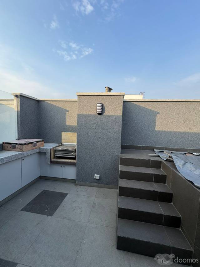 Pent House de 282 m² Totalmente Impecable en con Vista a La Calle en San Borja