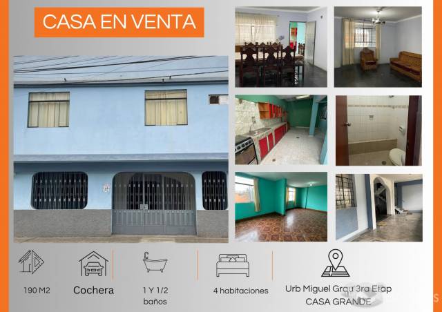 VENTA DE CASA POR VIAJE