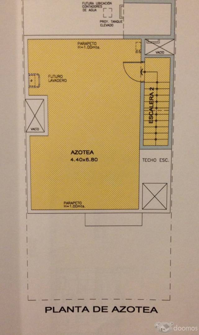 LOS OLIVOS - DEPARTAMENTO TRIPLEX EN PROYECTO