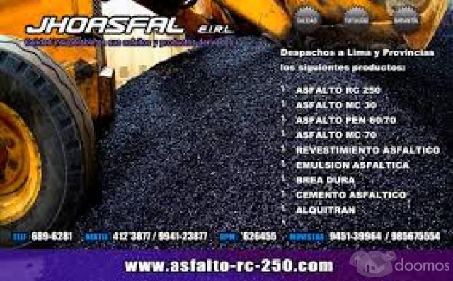 asfaltos rc-250 buen precio ENVIOS NACIONALES